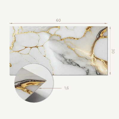 Vinyl wandbekleding Elegant marmerpatroon