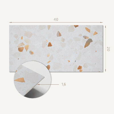 Pvc wandpaneel Patroon met steenfragmenten