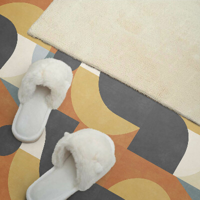 Vinyl wandbekleding Abstracte vormen en lijnen