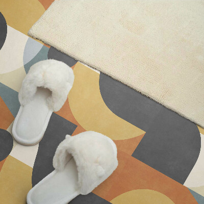 Vinyl wandbekleding Abstracte vormen en lijnen