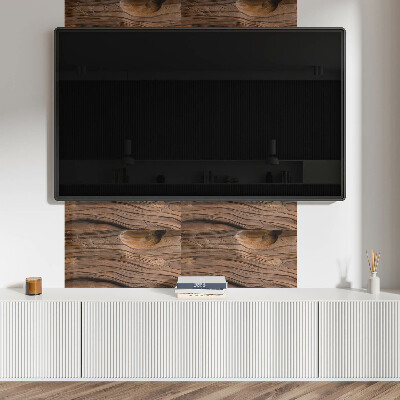 Vinyl wandbekleding Natuurlijke houtnerf