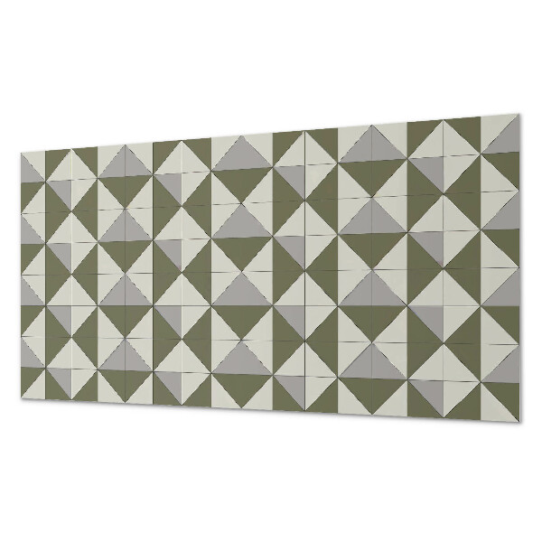 Vinyl wandpaneel Geometrisch driehoekspatroon
