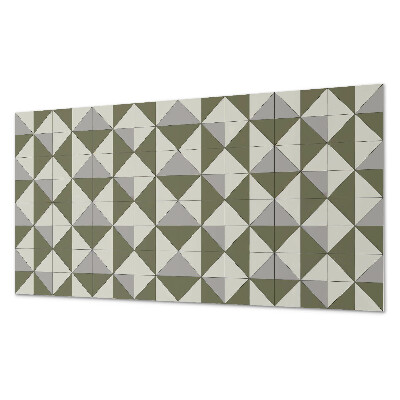 Vinyl wandpaneel Geometrisch driehoekspatroon