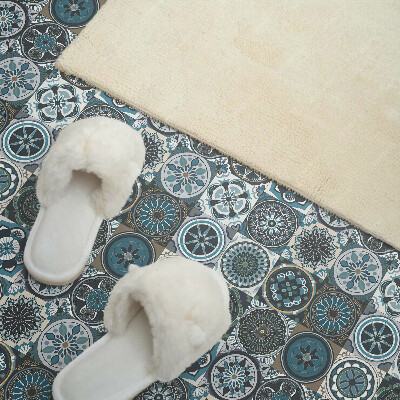 Vinyl wandbekleding Geruite mozaïekpatronen