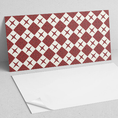 Vinyl wandpaneel Ruitpatroon met sterren