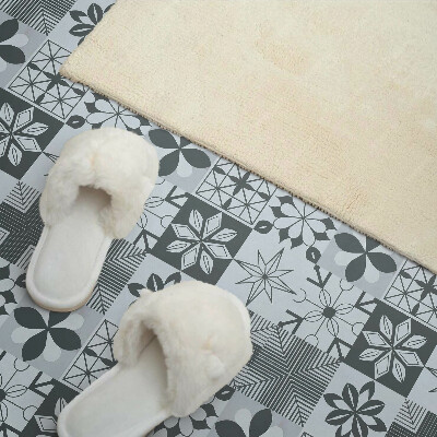 Vinyl wandbekleding Geometrische patronen in mozaïek