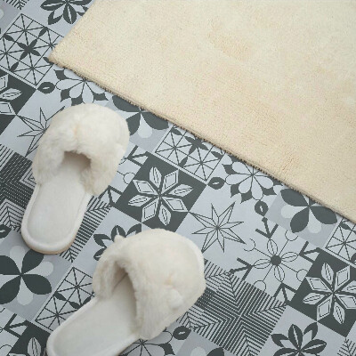 Vinyl wandbekleding Geometrische patronen in mozaïek