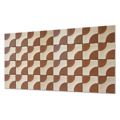 Vinyl wandpaneel Geometrisch gepatroneerde tegels