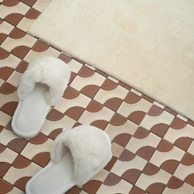 Vinyl wandpaneel Geometrisch gepatroneerde tegels