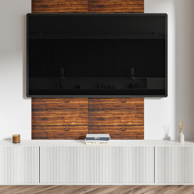 Vinyl wandbekleding Natuurlijk houtpatroon