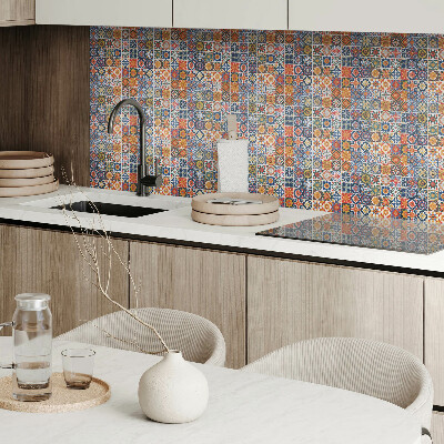 Vinyl wandpaneel Mozaïek tegelpatronen