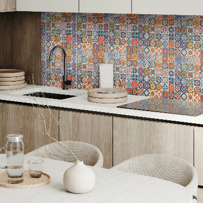 Vinyl wandpaneel Mozaïek tegelpatronen