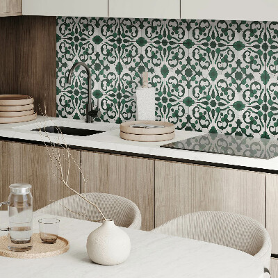 Pvc wandpaneel Plantenpatroon met ornamenten