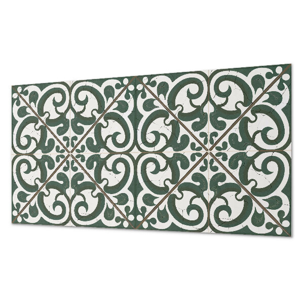 Vinyl wandbekleding Patroon met plantenmotieven