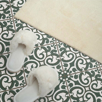 Vinyl wandbekleding Patroon met plantenmotieven