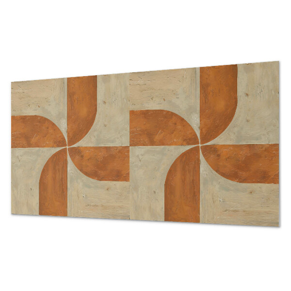 Vinyl wandbekleding Geometrie met bogen