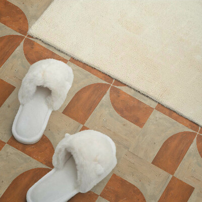 Vinyl wandbekleding Geometrie met bogen