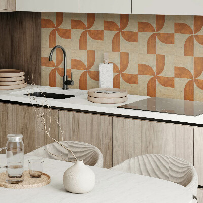 Vinyl wandbekleding Geometrie met bogen