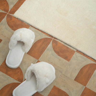 Vinyl wandbekleding Geometrie met bogen