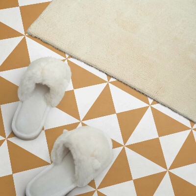 Vinyl wandbekleding Geometrisch driehoekspatroon