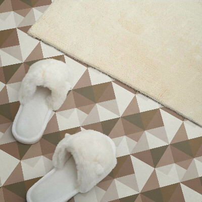 Vinyl wandpaneel Geometrie in driehoeken