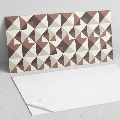 Pvc wandpaneel Geometrisch patroon met driehoeken