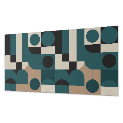 Vinyl wandbekleding Abstracte vormen en vormen