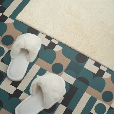 Vinyl wandbekleding Abstracte vormen en vormen