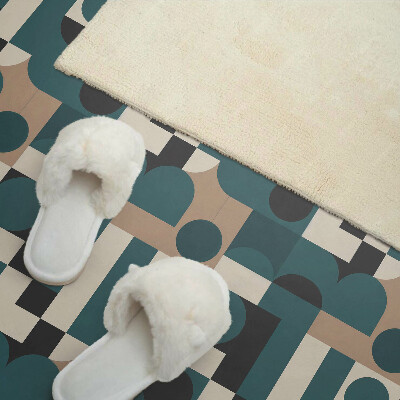 Vinyl wandbekleding Abstracte vormen en vormen