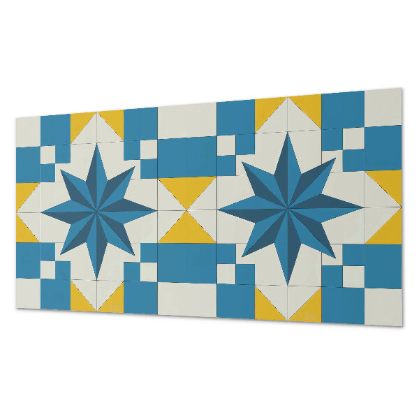 Vinyl wandbekleding Geometrisch sterpatroon