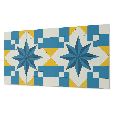 Vinyl wandbekleding Geometrisch sterpatroon