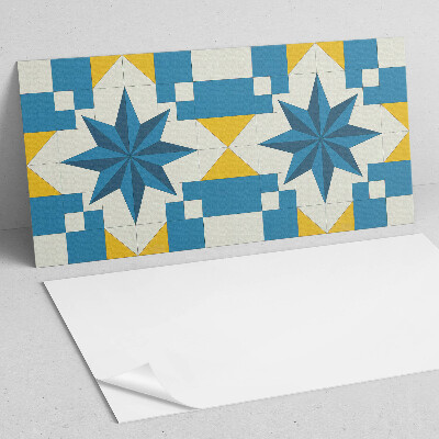 Vinyl wandbekleding Geometrisch sterpatroon