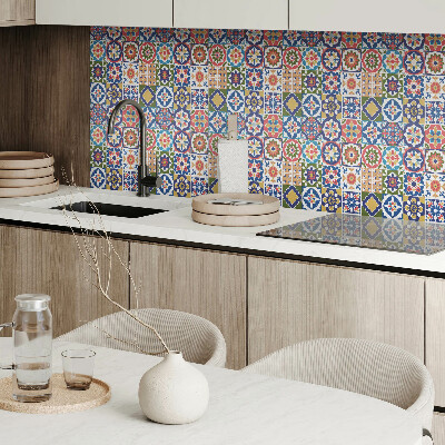 Vinyl wandpaneel Mozaïekpatronen in vierkanten