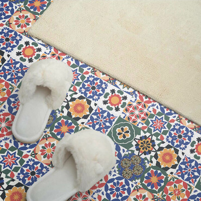 Vinyl wandbekleding Mozaïekpatronen in rijen