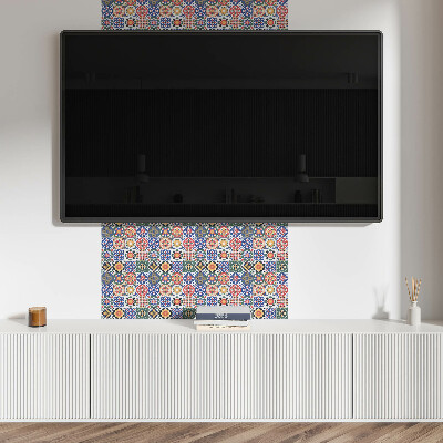 Vinyl wandbekleding Mozaïekpatronen in rijen