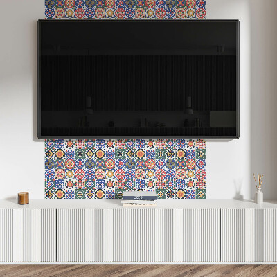 Vinyl wandbekleding Mozaïekpatronen in rijen