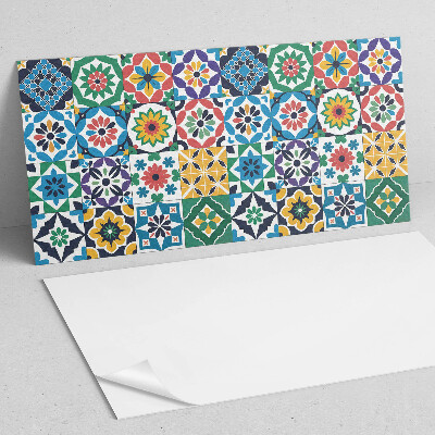 Vinyl wandpaneel Geruite mozaïekpatronen