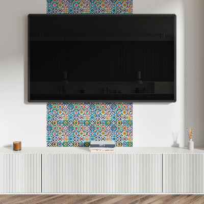 Vinyl wandpaneel Geruite mozaïekpatronen