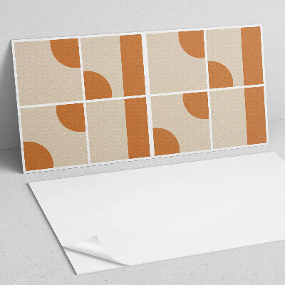 Pvc wandpaneel Abstracte geometrische vormen