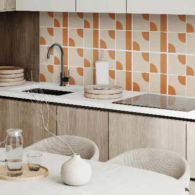 Pvc wandpaneel Abstracte geometrische vormen