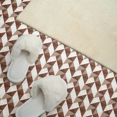 Vinyl wandpaneel Geometrisch driehoekspatroon