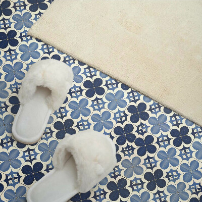 Vinyl wandbekleding Geometrisch bloemenpatroon