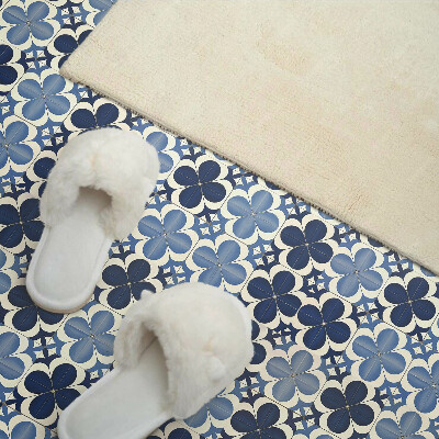 Vinyl wandbekleding Geometrisch bloemenpatroon