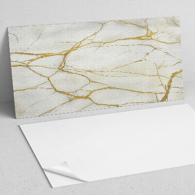 Pvc wandpaneel Elegant marmer met aderen