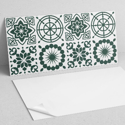 Pvc wandpaneel Bloemen- en geometrische patronen