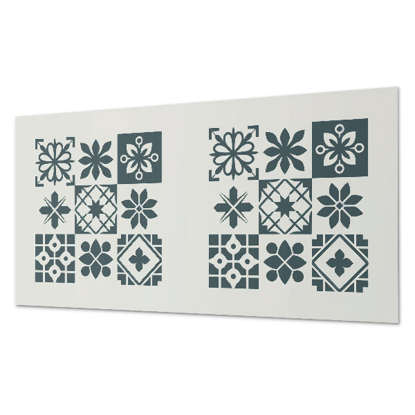 Vinyl wandbekleding Geometrische patronen in de lay-out