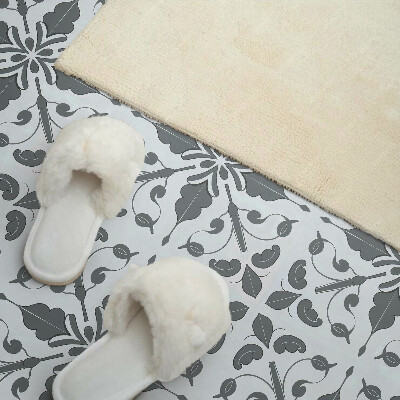 Vinyl wandpaneel Plantmotief in symmetrie