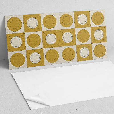 Pvc wandpaneel Geometrisch patroon met cirkels