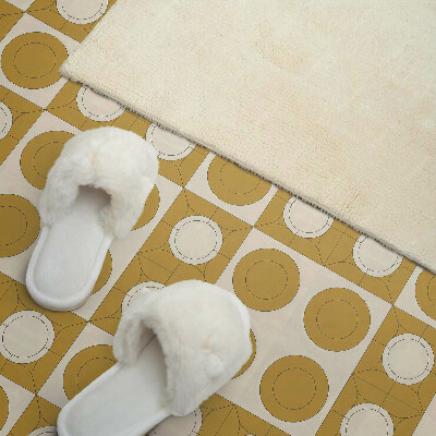 Pvc wandpaneel Geometrisch patroon met cirkels