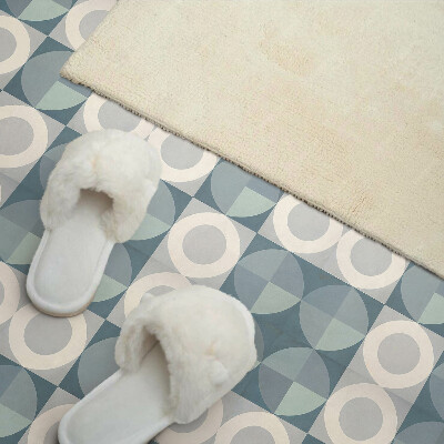 Vinyl wandbekleding Geometrie van cirkels en vormen